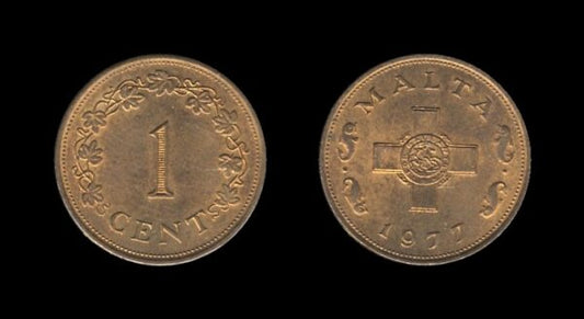 Malta 1 Cent 1977