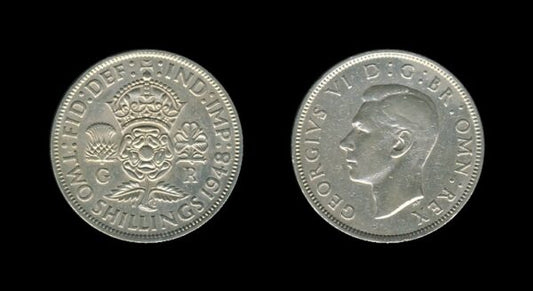 United Kingdom Velika Britanija 2 Shillings 1948