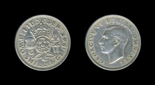 United Kingdom Velika Britanija 2 Shillings 1949