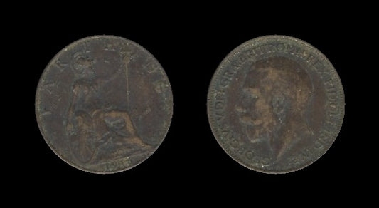 United Kingdom Velika Britanija 1 Farthing 1916