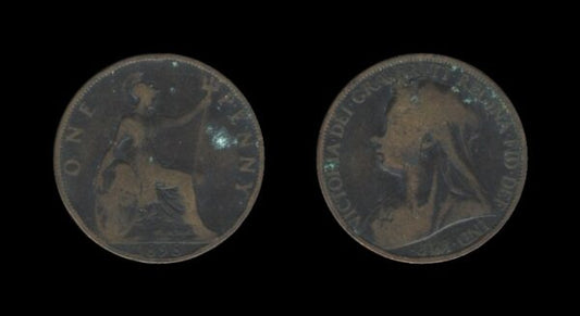 United Kingdom Velika Britanija 1 Penny 1898