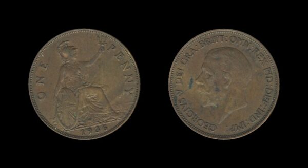 United Kingdom Velika Britanija 1 Penny 1936