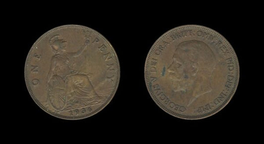 United Kingdom Velika Britanija 1 Penny 1936