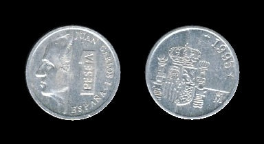 Spain Španjolska 1 Peseta 1995