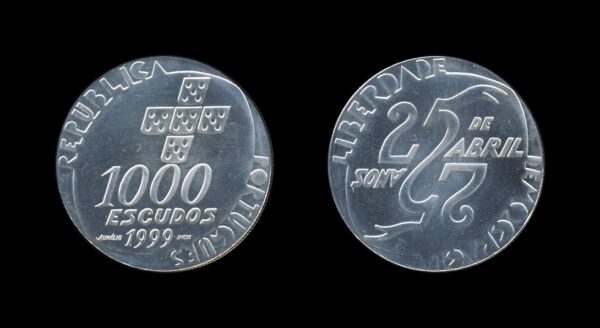 Portugal 1000 Escudos 1999 – Revolution of April 25