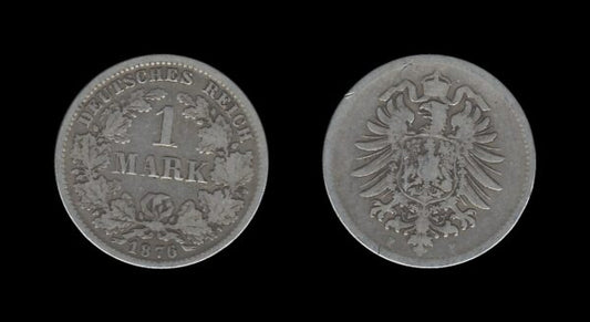 Njemačka Germany 1 Mark 1876 F – Wilhelm I