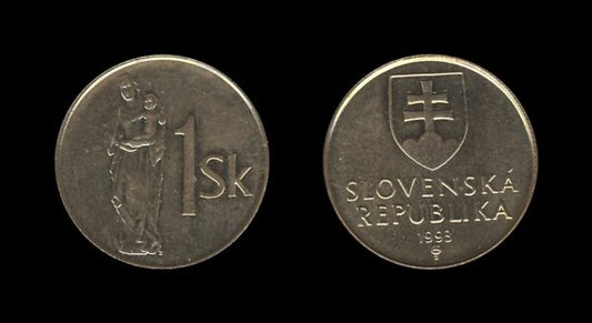 Slovakia Slovačka 1 Koruna 1993