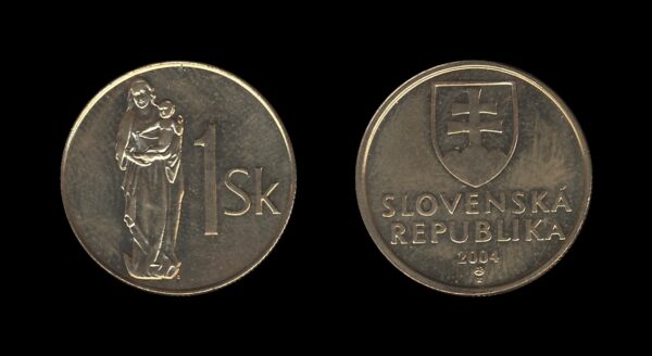 Slovakia Slovačka 1 Koruna 2004