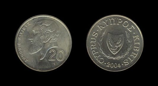 Cyprus Cipar 20 Cents 2004