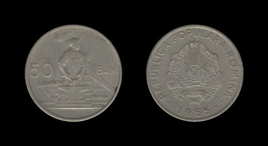 Romania Rumunjska 50 Bani 1955