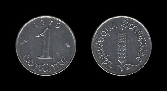 France Francuska 1 Centime 1970