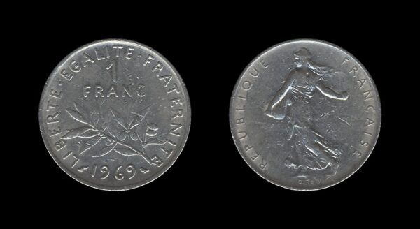 France Francuska 1 Franc 1969