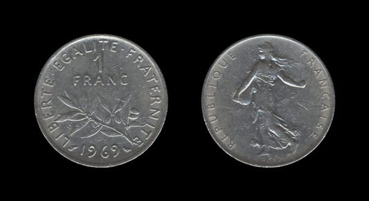 France Francuska 1 Franc 1969