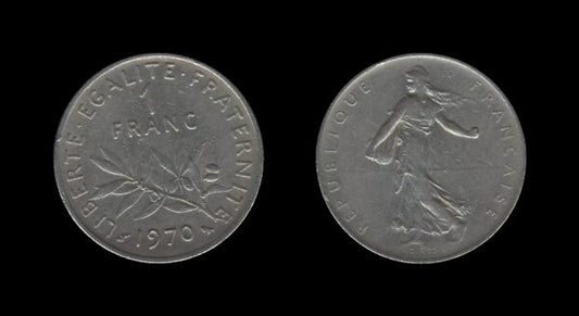 France Francuska 1 Franc 1970