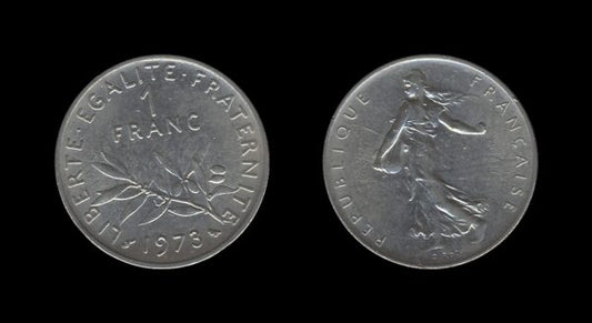 France Francuska 1 Franc 1973