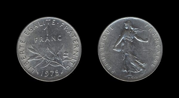 France Francuska 1 Franc 1975