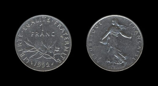 France Francuska 1 Franc 1992