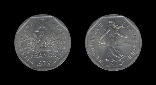 France Francuska 2 Francs 1979