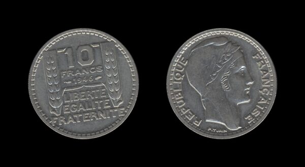 France Francuska 10 Francs 1946