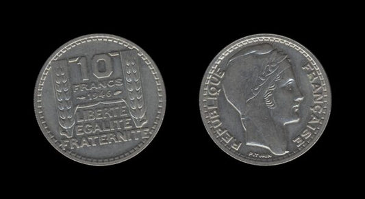 France Francuska 10 Francs 1946