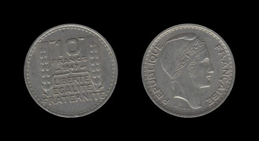 France Francuska 10 Francs 1947