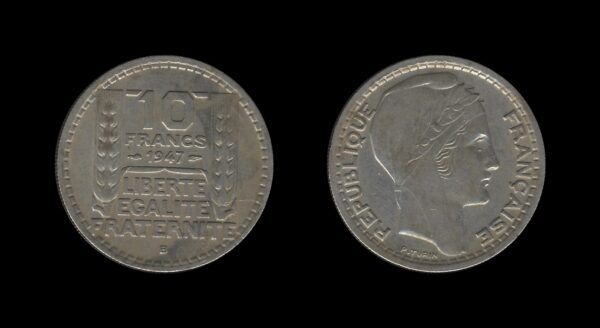 France Francuska 10 Francs 1947 B