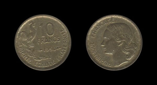 France Francuska 10 Francs 1950