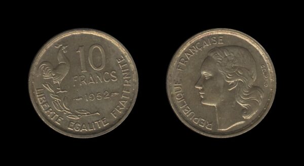 France Francuska 10 Francs 1952