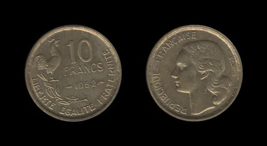 France Francuska 10 Francs 1952