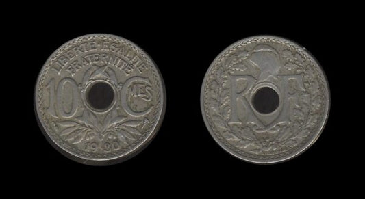 France Francuska 10 Centimes 1930