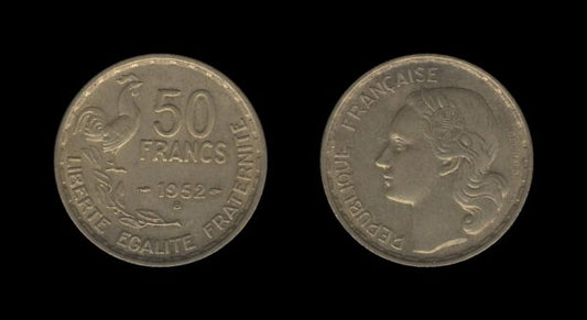 France Francuska 50 Francs 1952 B