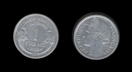 France Francuska 1 Franc 1944