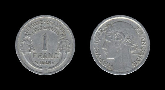 France Francuska 1 Franc 1945 C