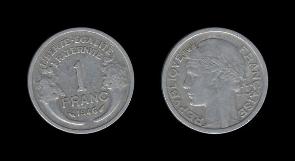 France Francuska 1 Franc 1946