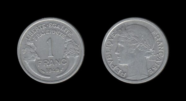 France Francuska 1 Franc 1949