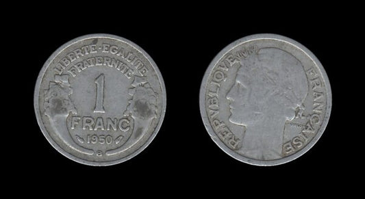 France Francuska 1 Franc 1950 B