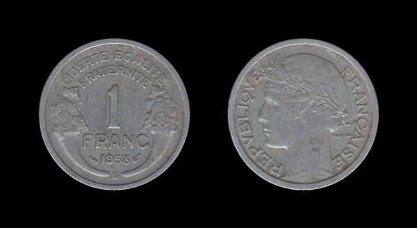 France Francuska 1 Franc 1958 B