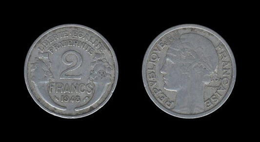 France Francuska 2 Francs 1948