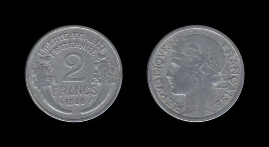 France Francuska 2 Francs 1948 B