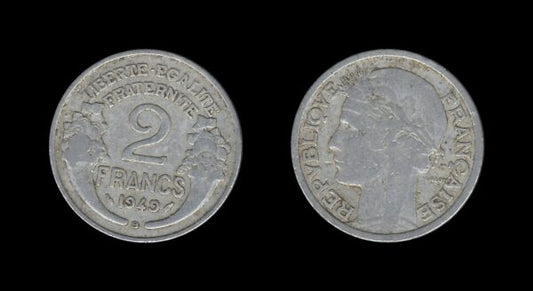 France Francuska 2 Francs 1949 B