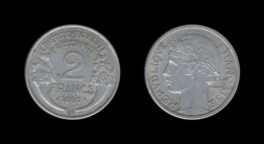 France Francuska 2 Francs 1959