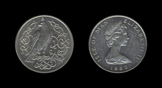 Isle of Man 10 Pence 1982 – Elizabeth II