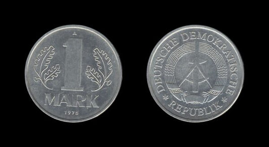 Germany Njemačka DDR 1 Mark 1975