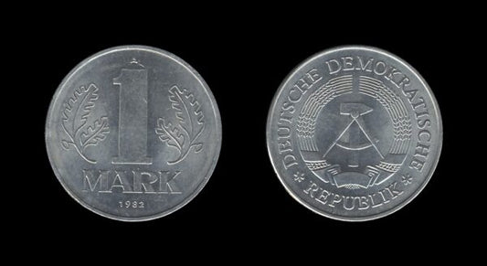 Germany Njemačka DDR 1 Mark 1982