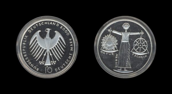 Germany Njemačka 10 Mark 2000 A – Expo 2000