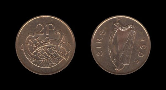 Ireland Irska 2 Pence 1995