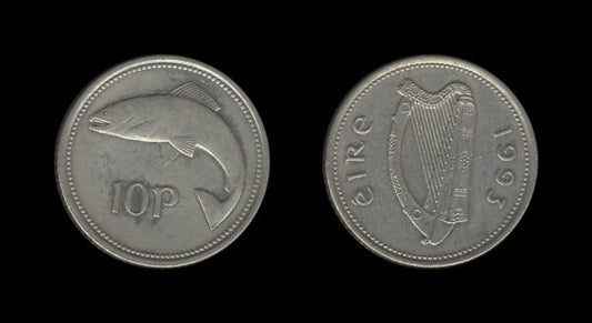 Ireland Irska 10 Pence 1993