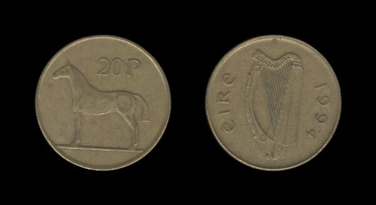 Ireland Irska 20 Pence 1994