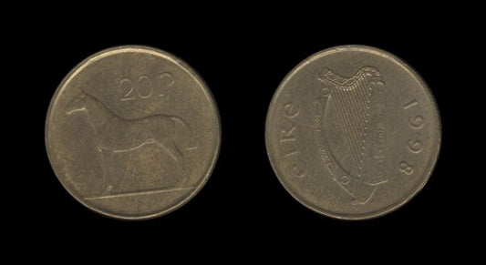 Ireland Irska 20 Pence 1998