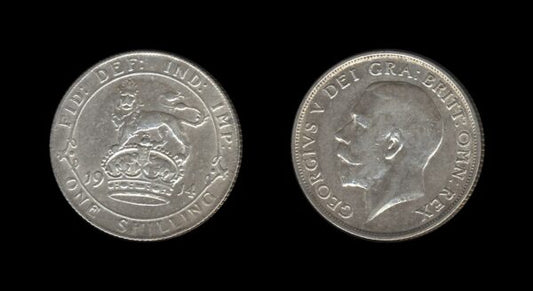 United Kingdom Velika Britanija 1 Shilling 1914 – George V